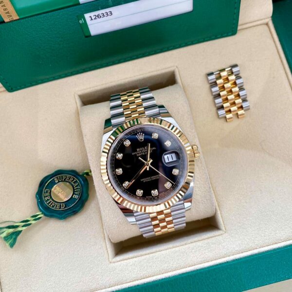 Rolex DateJust Ii Goldmix Multicolor Selection 41mm,Black