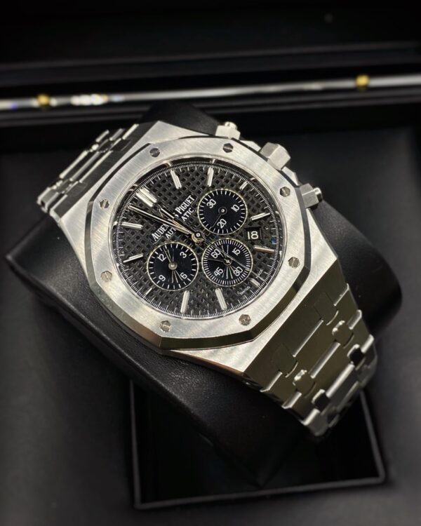 Audemars Piguet Royal Oak Chronograph Black Dial 41mm Stainless Steel Watch 26320ST.OO.1220ST.01