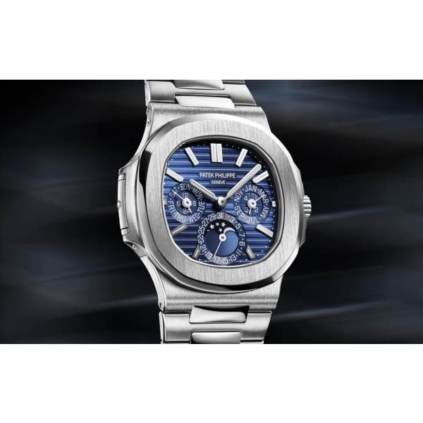 ????????Best selling specials????????Patek Philippe Nautilus White Gold 5740-1G-001 with Blue Sunburst dial