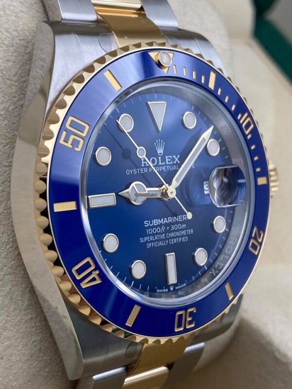 Submariner Date 41mm Blue Dial Two Tone 126613LB 2021 Unworn  1