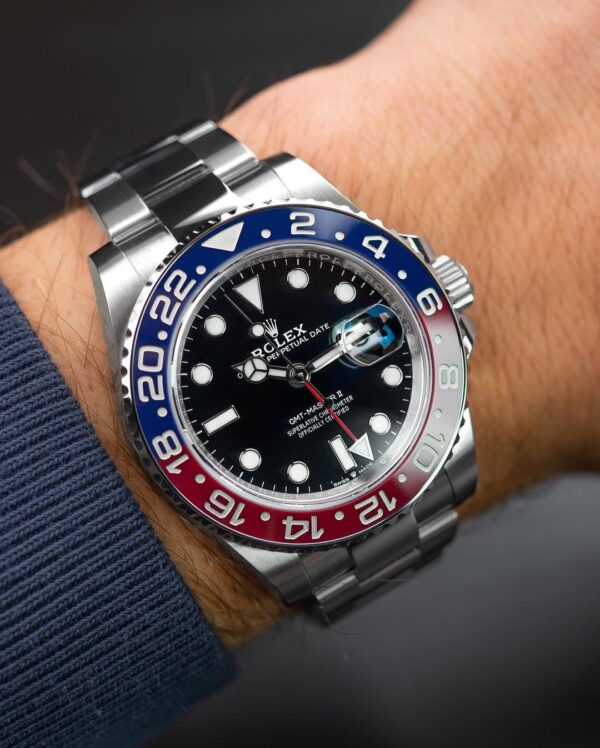 Rolex    GMT-MASTER II  Oyster, 40 mm, white gold M126719BLRO-0002