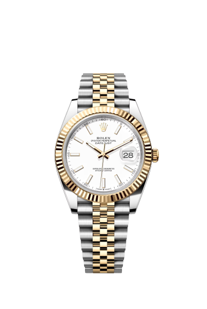 Rolex DateJust Ii Goldmix Multicolor Selection 41mm,White