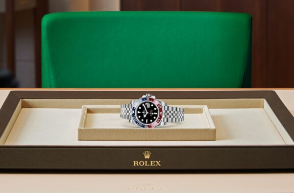 Rolex GMT-MASTER II Oyster, 40 mm, Oystersteel m126710blro-0001