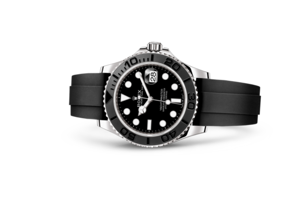 Rolex Yacht-Master 42 Watch Automatic White Gold Rubber 42mm 226659